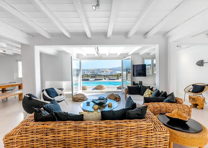 Вилла Tohu Mykonos Орнос